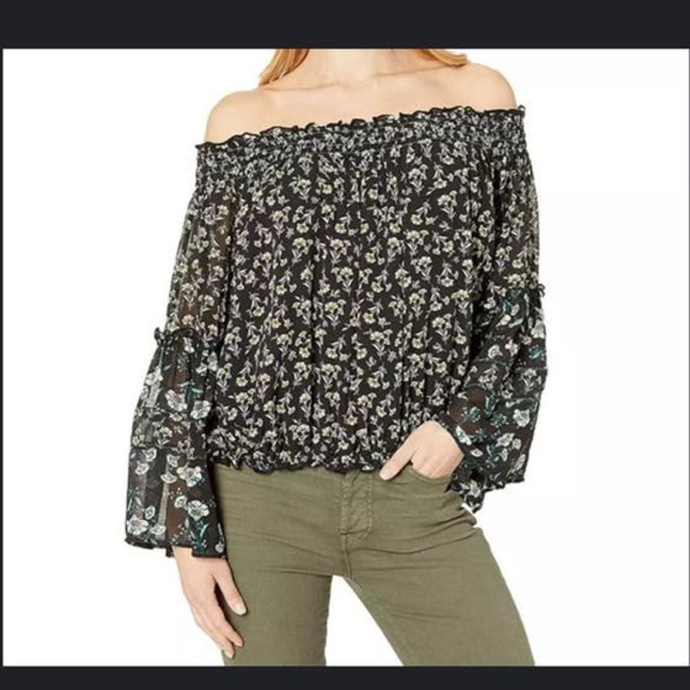 Free People Rose Valley Printed blouse